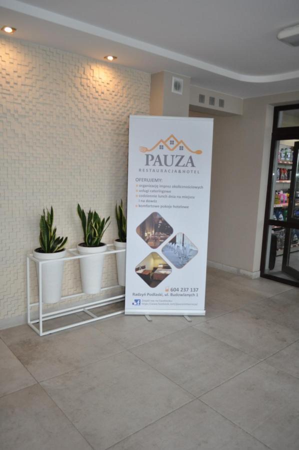 Hotel Pauza Radzyn Podlaski Exterior foto